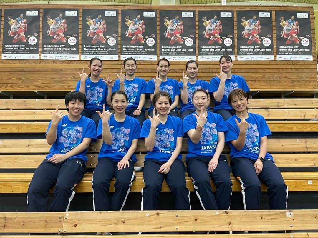 のインスタグラム：「.. Uber Cup 2020🇩🇰  RUNNER UP🥈  応援ありがとうございました！  #JAPANのJ」