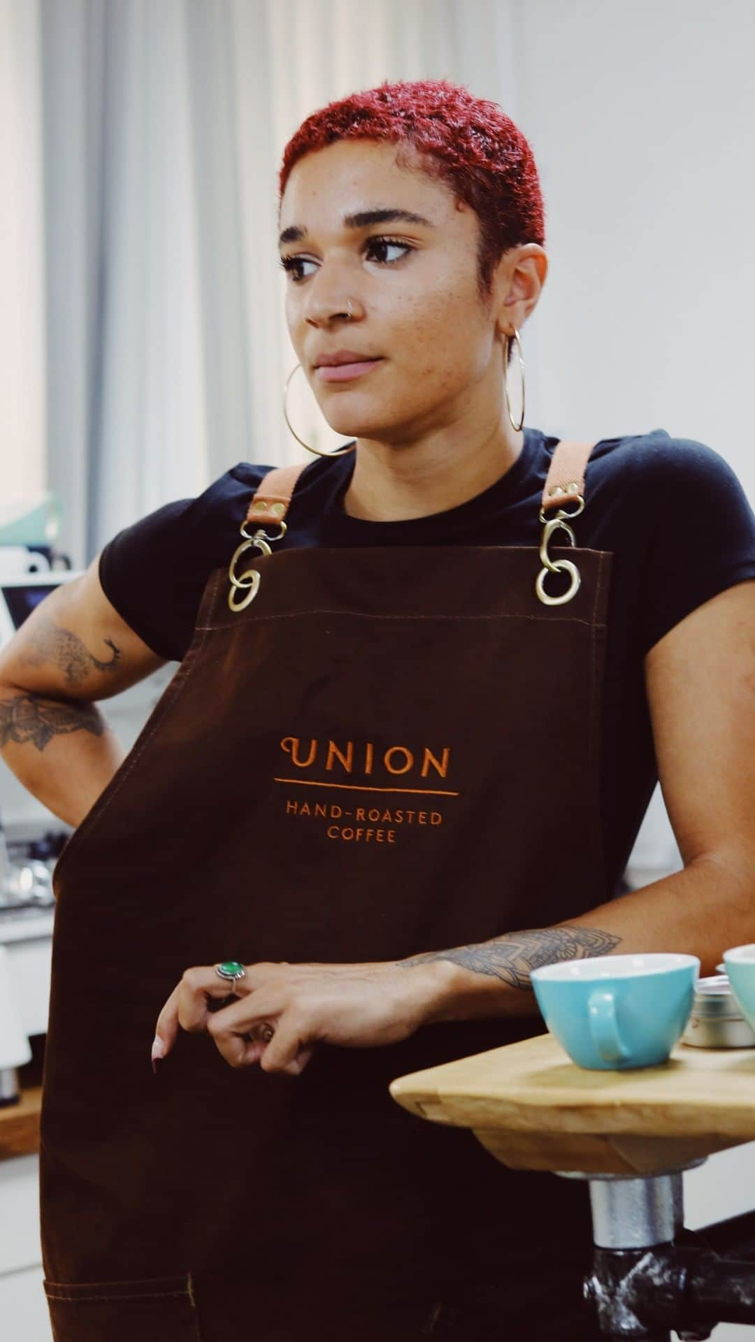 ジョディ・ウィリアムズのインスタグラム：「In this special episode of Coffee Conversations I sit down with Kerttu, the marketing and e-commerce director from @unionroasted   We speak on the difference between a small and large company work environment, women's microlots and the process behind bean to cup!」