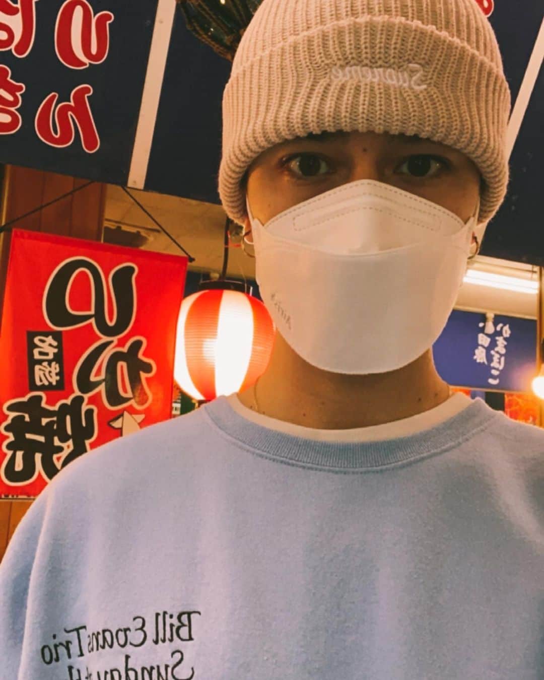 のインスタグラム：「イカ焼き🌊👺  寒くなってきたからあったかくしてね」