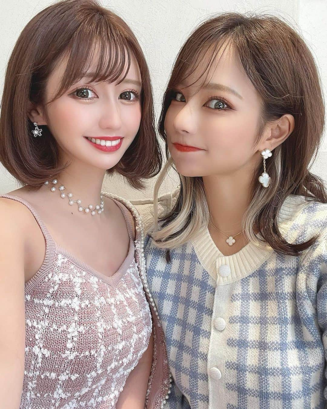 伊上あやさんのインスタグラム写真 - (伊上あやInstagram)「大阪から東京まで来てくれた あいりちゃん🐰💞 会えて嬉しかった💗 また来月ね☺️  #表参道 #渋谷 #ツイードジャケット #ツイードワンピース #ファッション #friends」10月17日 20時54分 - o.aya_0613