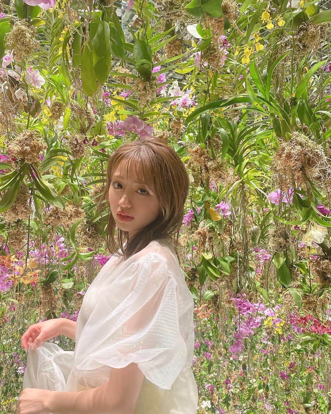 香音さんのインスタグラム写真 - (香音Instagram)「スタイルブック『かのんのぜんぶ。』でずっと行きたかったチームラボに💐 はじめての ...