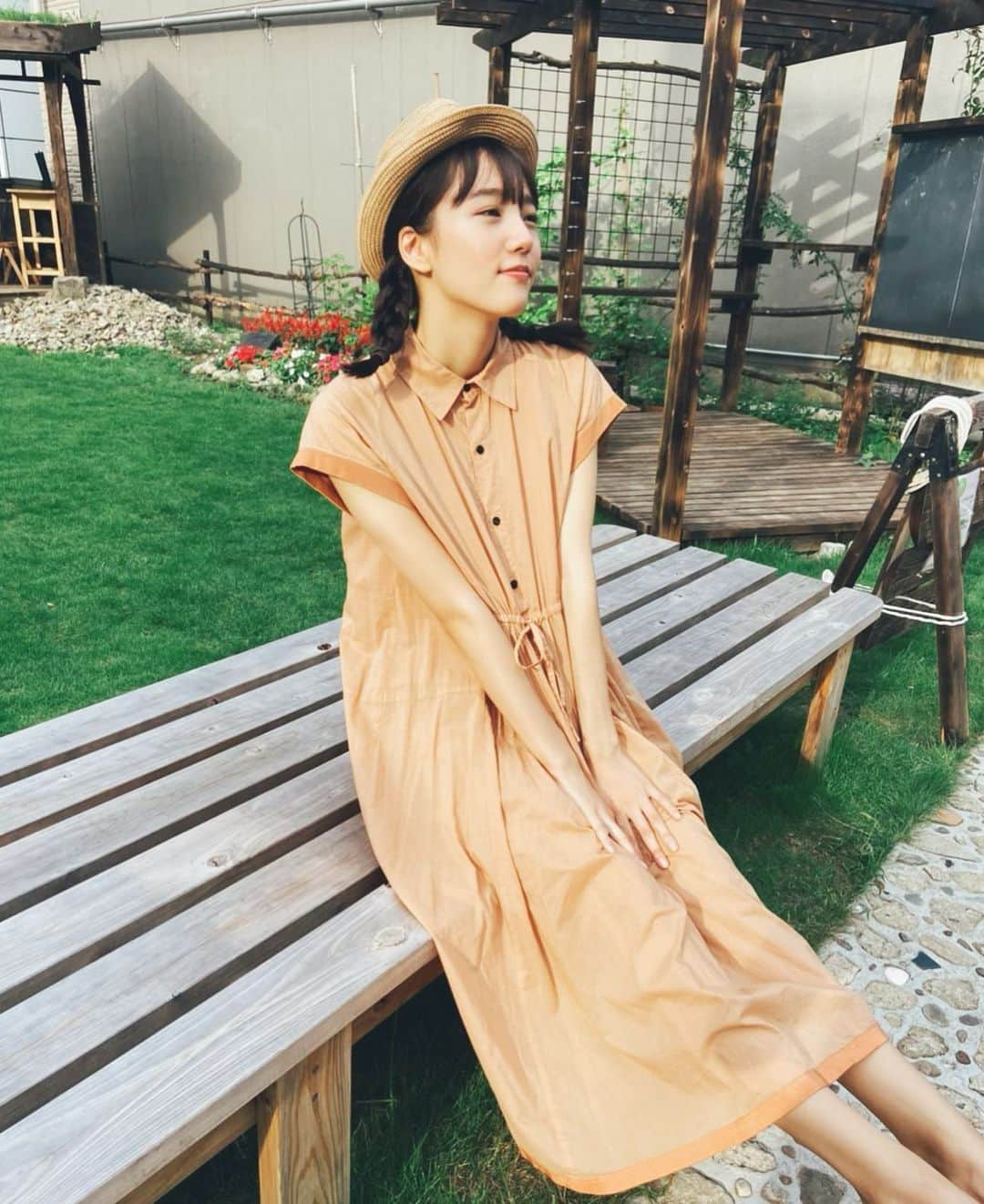 中川可菜さんのインスタグラム写真 - (中川可菜Instagram)「ある夏の日の写真📷🌞  #やっと秋服が楽しめる気温に #そういえば… #今日秋服Getした #早く着たい #そんな1日でした」10月17日 23時57分 - nakagawa_kana