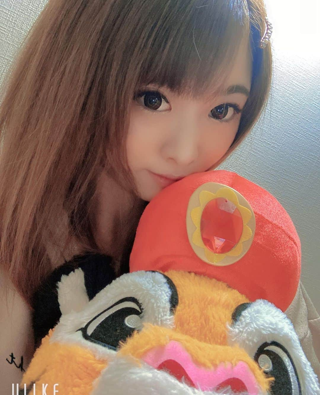 黒崎みかさんのインスタグラム写真 - (黒崎みかInstagram)「抱き枕のチャンドゥ🐯💕 さて質問！！ チャンドゥとはどこのキャラクターでしょう！？🤔   #黒崎みかAV女優 #アダルト女優 #セクシー女優 #カプセルエージェンシー #所属 #エロ #スレンダー #長身長 #モデル #グラビア #女優 #スタイル #維持 #いいね #Love  #中国 #台湾 #风格 #成年女演员 #Adultactress #av #КуросакиМика #KurosakiMika #구로미카 #黑崎美嘉 #撮影 #FANZA#ディズニー#ぬいぐるみ」10月18日 11時21分 - niconico_mikachan