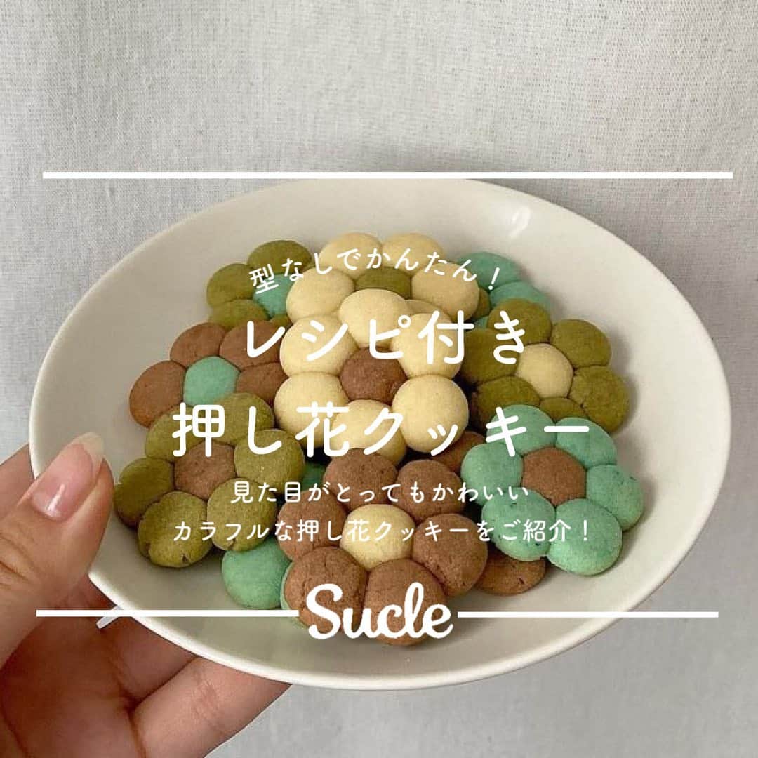 Sucleさんのインスタグラム写真 Sucleinstagram レシピ付き 押し花クッキー 色や組み合わせでアレンジがたくさんできちゃう 押し花クッキー みなさんはどんな押し花クッキーをつくりたいですか ぜひチェックしてみてくださいᐝ Photo By 112 O0