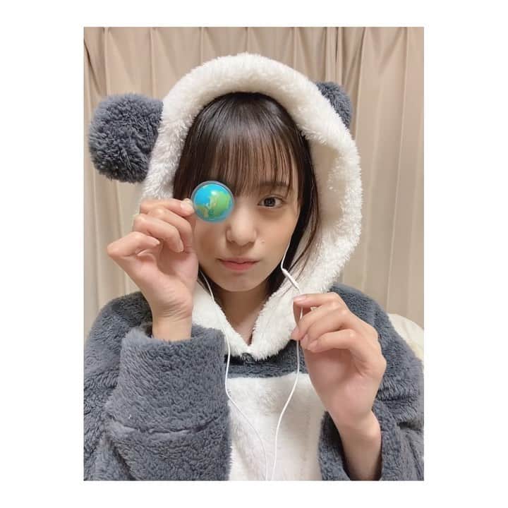 横島ふうかのインスタグラム：「tlktokにも違うバージョン載せたからいいねしてね🐶🤍」