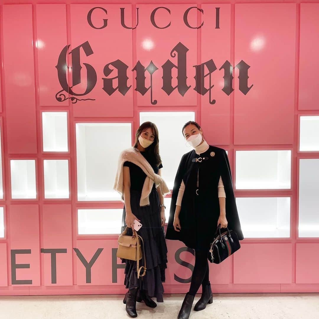 広瀬未花さんのインスタグラム写真 - (広瀬未花Instagram)「@fumi.co_trip ちゃんにお誘い頂き  「Gucci Garden Archetypes」 行ってきました♪♪♪  ブランド創設100周年を祝して、五感を刺激する体験型のエキシビション。 過去の広告キャンペーンの世界を体験できる集大成でしたよ！  アレッサンドロ・ミケーレの独創的な美学をたっぷりと堪能できます♪  流石、おふみ❤️ gucciの世界観に溶け込んでる😆」10月18日 17時46分 - micahirose