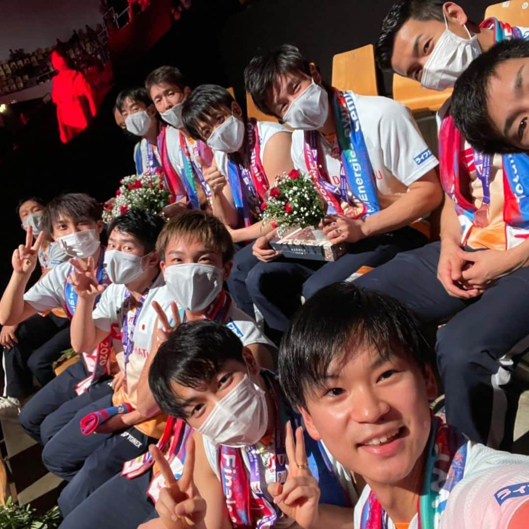 常山幹太さんのインスタグラム写真 - (常山幹太Instagram)「トマス杯3位でした！ 応援ありがとうございました😊  今週からまた頑張りま〜す‼️‼️」10月19日 2時48分 - kanta_tsuneyama