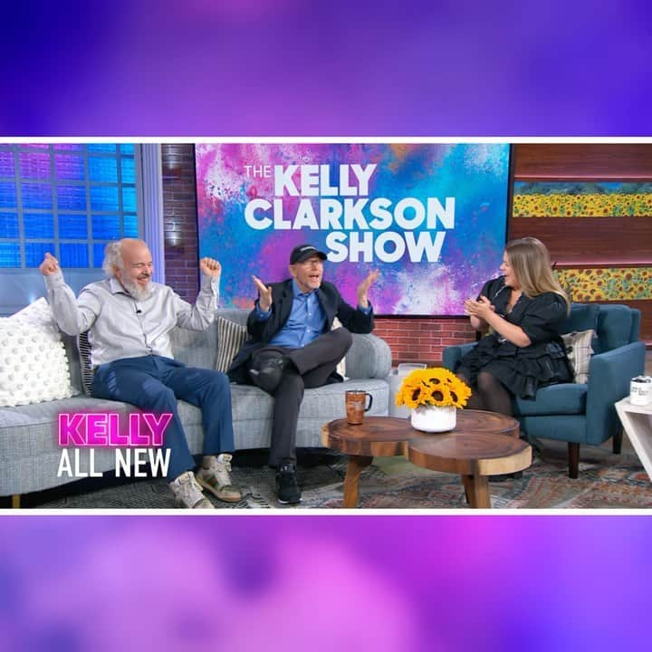 ロン・ハワードのインスタグラム：「So excited to be part of the @kellyclarksonshow tomorrow. Tune in! #kellyclarksonshow」