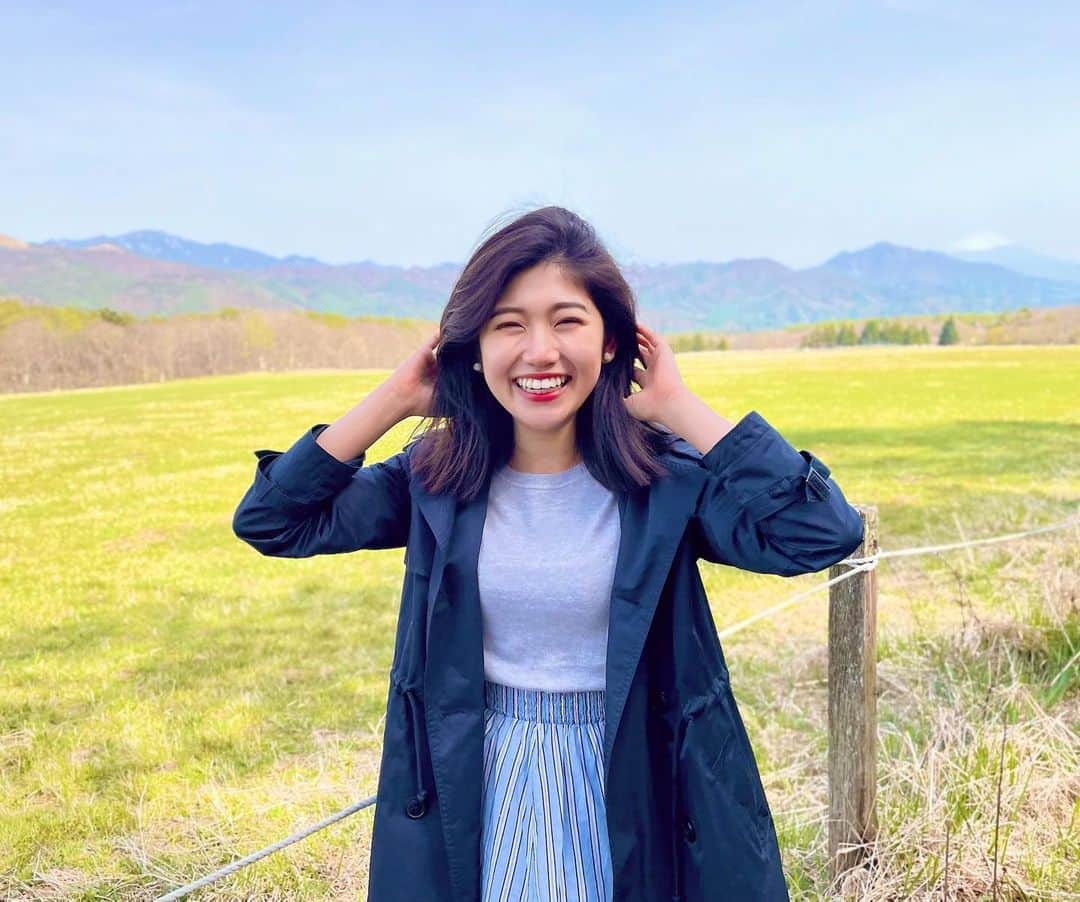 高橋幸のインスタグラム：「きょう東京は秋晴れでした！こんな日はどこか旅に出かけたくなります🥾🍃 朝晩冷え込む季節になってきました。体に気をつけて過ごしたいですね😌　　#いつかの山梨旅行 #tb」