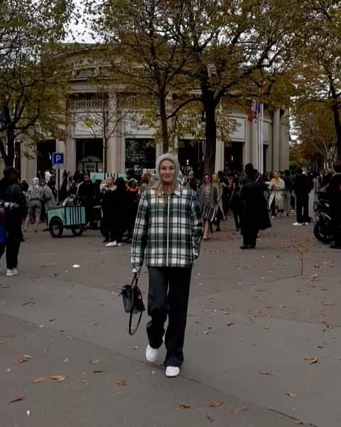 Camille Charriereのインスタグラム：「Have you ever seen a cornichon in a @miumiu balaclava? 🫒」