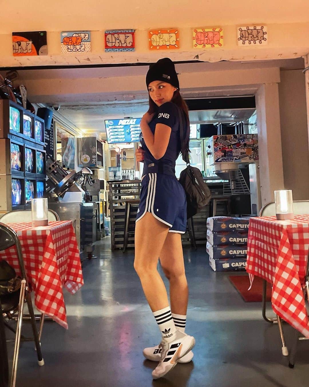 キム・ヒジョンのインスタグラム：「Beep⚽️🏃‍♀️💨」