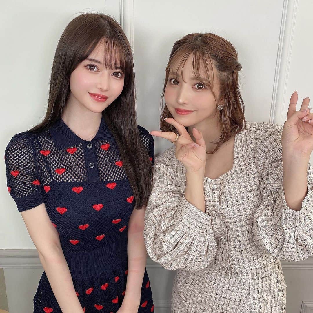 ゆめさんのインスタグラム写真 - (ゆめInstagram)「ゆあちゃんの展示会行った日☘️  だいぶ時差投稿になっちゃったけど🥲💦  @miyours.jp の展示会にご招待頂けたので、るいたんと行ってきました💕🌟  今回もとっても可愛いお洋服ばかりで、 お洋服見てるのが楽しかった🎵  そしてゆあちゃんがとてつもなく可愛い❤️ 華奢！可愛い！顔小さい！華奢！可愛い！顔小さい！ を、ずっと繰り返し思ってた…(〃▽〃)💓💓  ご招待ありがとうございました🥰💕  #東京#六本木#歌舞伎町#tokyo#roppongi#キャバクラ#キャバ嬢#銀座NEXT#銀座ネクスト#ネクスト銀座#NEXT銀座#ネクストゆめ#三上悠亜 ちゃん#miyours」10月21日 14時38分 - ___yu.me___