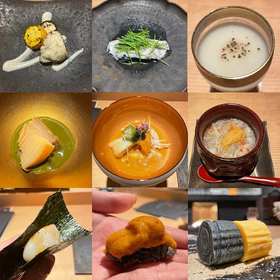 はんなさんのインスタグラム写真 - (はんなInstagram)「麻布 黒しゃり🍣 . 世界初のインナービューティー鮨✨ . エステプロラボが運営する 完全会員制の住所非公開のお店😶 . レセプションに連れて行ってもらったのに 時差投稿すぎてとっくの昔のことになってしまった🤦🏻‍♀️💦 . 普通のお寿司と変わらないくらいおいしくて 食べながらダイエット出来るって最高だなと思った❤️‍🔥 . .  #時差投稿 #キャバクラ #キャバ嬢 #キャバ #新宿 #歌舞伎町 #六本木 #大阪#水商売 #シャンパン #寿司#鮨 #黒しゃり#会員制 #住所非公開 #ダイエット #エステプロラボ #女子会 #すしすたぐらむ #vancleefarpels #dinner #instafood #instagram #instagood #instapic #instalike #followｍe #selfie #fashion  #🍣」10月21日 20時17分 - hannna_0708