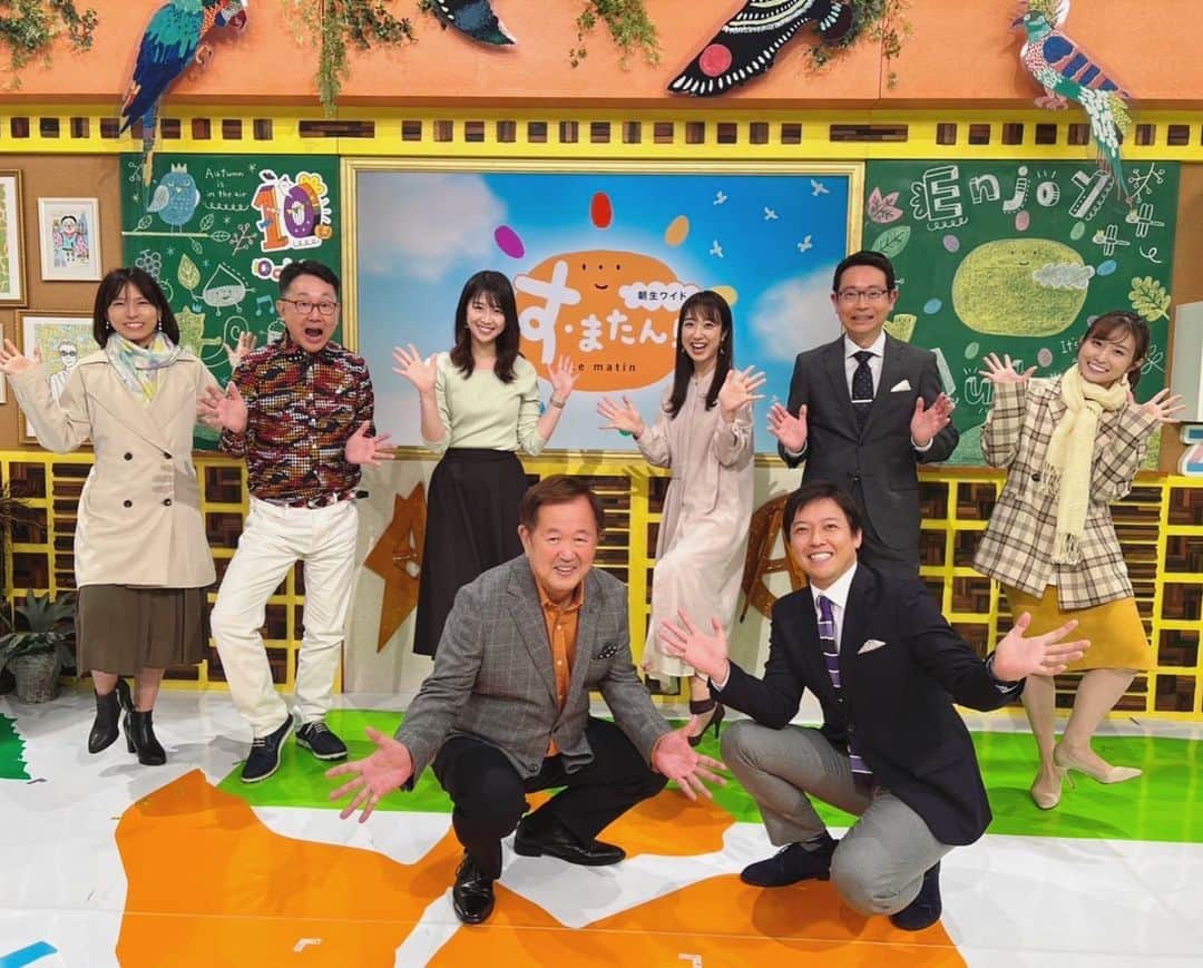 のインスタグラム：「読売テレビ『す・またん！＆ZIP！』に出演させていただきましたー！✨立ち上げから関わっていた番組に、こうやってまた戻ってこさせてもらえて…嬉しすぎる✨😭 ありがとうございました！✨✨✨」