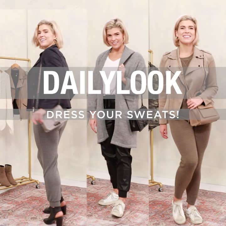 のインスタグラム：「Have your stylist take you from comfy to chic! 💙」
