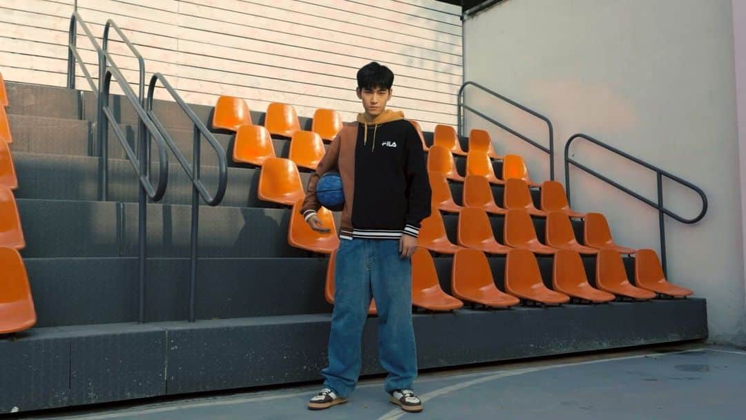 樋口葉生のインスタグラム：「for FILA @filafusion 🏀👟」