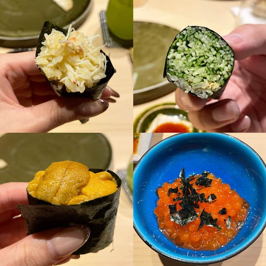 はんなさんのインスタグラム写真 - (はんなInstagram)「すし匠 齋藤🍣 ここもずーーっと行きたかったところ😍 . せっかく誘ってもらったのに二日酔いで 追加の注文もできず大好きな海老も食べれず、、、 次ははんなもかっぱ巻きまで辿り着きたい🥲！！！ . ツマミが多い方が好きなんだけど とっても好みのお店だった❤️‍🔥 さすがでした🥺 . はやくまた行きたいなぁん😌💭 . . .  #時差投稿 #キャバクラ #キャバ嬢 #キャバ #新宿 #歌舞伎町 #六本木 #大阪#水商売 #シャンパン #寿司#鮨 #すし匠齋藤 #予約困難店 #超予約困難店 #赤坂見附 #赤坂見附グルメ #赤坂#女子会 #すしすたぐらむ #instafood #dinner #instagram #instagood #instapic #instalike #followｍe #selfie #fashion #🍣」10月22日 12時37分 - hannna_0708