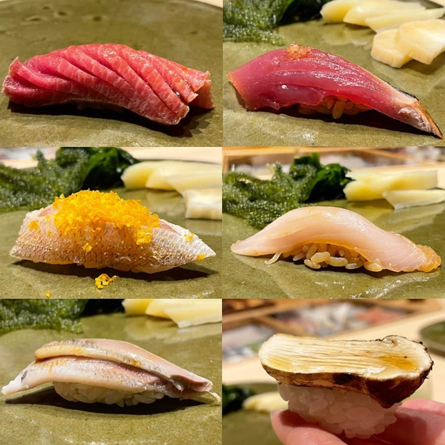 はんなのインスタグラム：「すし匠 齋藤🍣 ここもずーーっと行きたかったところ😍 . せっかく誘ってもらったのに二日酔いで 追加の注文もできず大好きな海老も食べれず、、、 次ははんなもかっぱ巻きまで辿り着きたい🥲！！！ . ツマミが多い方が好きなんだけど とっても好みのお店だった❤️‍🔥 さすがでした🥺 . はやくまた行きたいなぁん😌💭 . . .  #時差投稿 #キャバクラ #キャバ嬢 #キャバ #新宿 #歌舞伎町 #六本木 #大阪#水商売 #シャンパン #寿司#鮨 #すし匠齋藤 #予約困難店 #超予約困難店 #赤坂見附 #赤坂見附グルメ #赤坂#女子会 #すしすたぐらむ #instafood #dinner #instagram #instagood #instapic #instalike #followｍe #selfie #fashion #🍣」