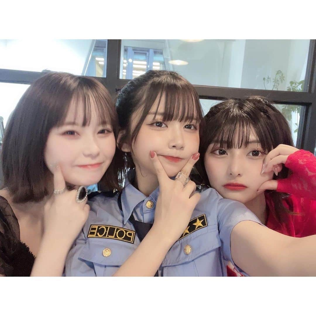 横田未来さんのインスタグラム写真 - (横田未来Instagram)「お菓子くれなきゃ3人で家凸ります #ハロウィン」10月22日 21時26分 - mirai_yokoda