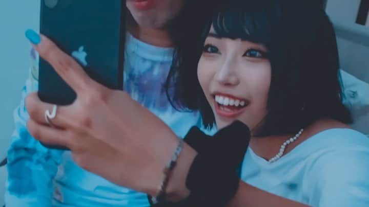 矢部ユウナのインスタグラム：「YU-KA 1stシングル キシリトールガムリリースおめでとう🕊新しい道応援してます🤞🏻‼︎‼︎‼︎ 私はMVを作りました😉」