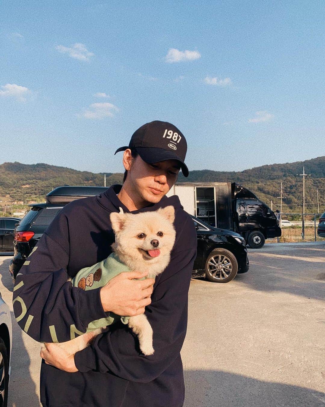 のインスタグラム：「복떵이 또 만나😭」