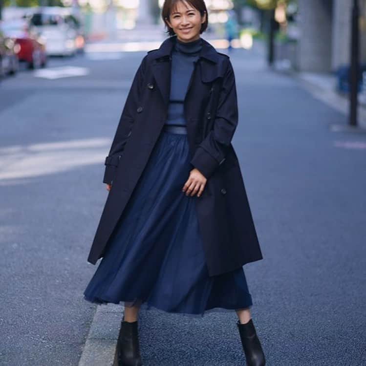 畑野ひろ子のインスタグラム：「@sanyo_style_magazine 📖  【BEST COAT MOMENT】」