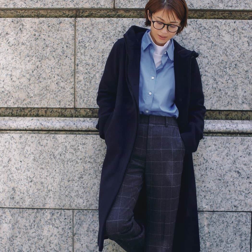 畑野ひろ子のインスタグラム：「@sanyo_style_magazine 📖 【BEST COAT MOMENT】」