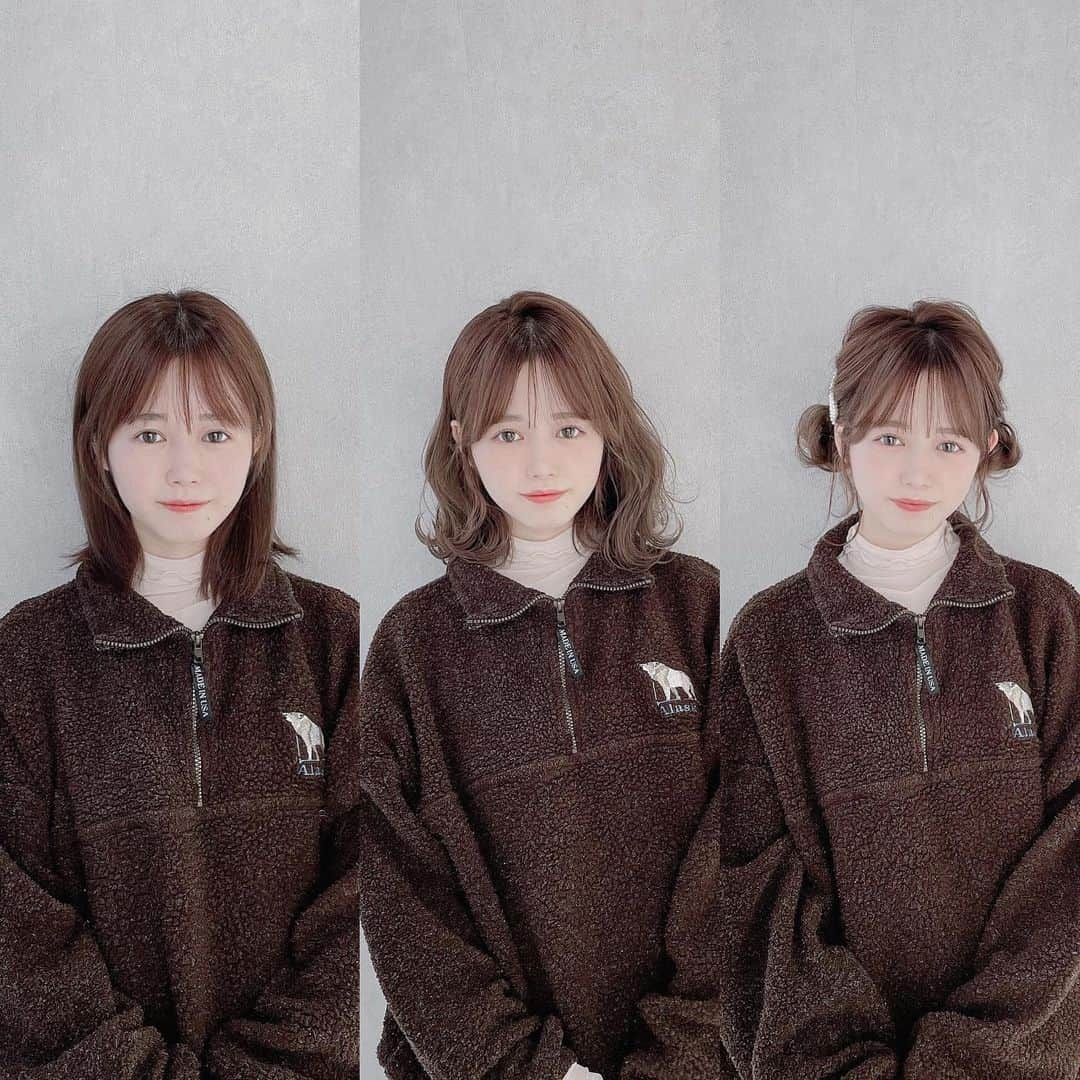 前田渉さんのインスタグラム写真 - (前田渉Instagram)「🧸🤎   わたさきの 劇的Before→After→Arrange しました💫✨     Styling:26mmのコテでワッフル巻きにし、表面を細かく取って外し巻きをし、cache cache oilでスタイリングしました🤎 Arrange:左右をザックリ割ってくまちゃん団子にし、パールピンでアクセントを🐻🍫めちゃめちゃ可愛いアレンジが出来ました😆✨✨     秋も通り越してすーっかり冬スタイルですね🍢 この冬の“可愛い”も わたるマジックにお任せください🪄💫✨     この作品の完成形はこちらをご覧下さい💁🏼‍♂️ @cachetaro      🤎🧸 #わたるマジック #わたるフィルター #cachecache #cachecacheomotesando #BeforeAfterArrange #美容師 #イメチェン #波ウェーブ #ヘアアレンジ #表参道 #カット #簡単アレンジ #カシュカシュオイル #シースルーパッツン #シースルーバング #セルフアレンジ #簡単ヘアアレンジ #透明感 #シースルーぱっつん #わたアレンジ #前髪カット #透けふわベージュ #カシュモ #ミルクティーカラー #ウェーブ巻き 巻き #ボブ #ミルクティーベージュ #似合わせカット #くまちゃん団子 #ボブアレンジ」10月24日 21時05分 - wataru_magic