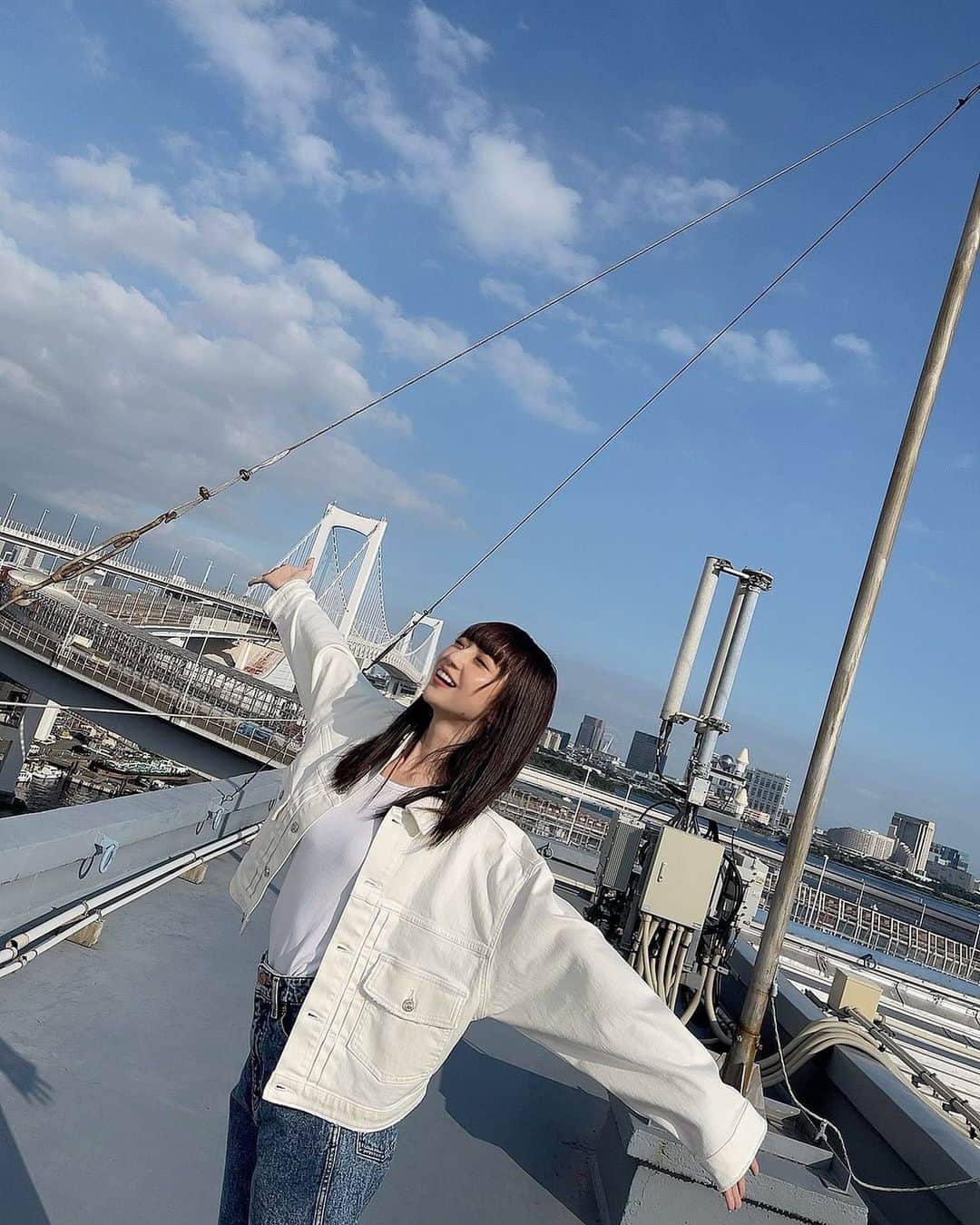 荻野由佳のインスタグラム：「楽しい撮影だったなぁ〜😍」