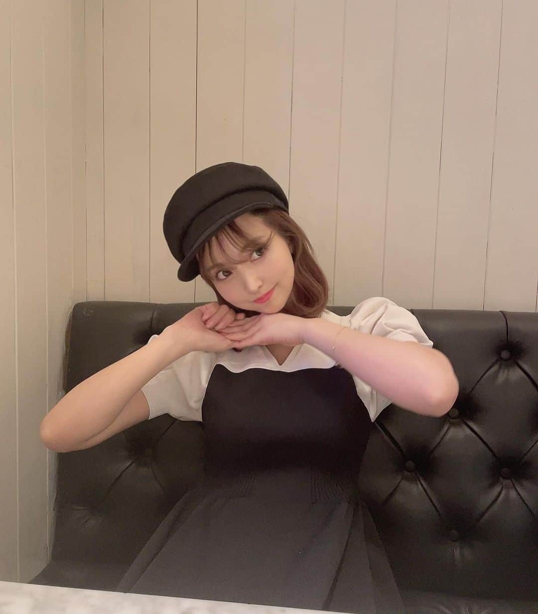 miyour's 三上悠亜　キャスケット　ブラック キャスケット 三上悠亜 miyours 三上悠亜さ