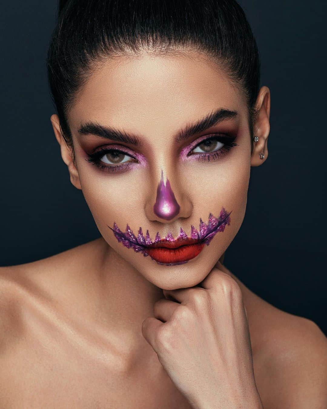 MakeupPlusさんのインスタグラム写真 - (MakeupPlusInstagram)「1, 2, 3 or 4 for Halloween? Comment below. #makeupplus #halloween #halloweenmakeup」10月26日 16時52分 - makeupplusapp
