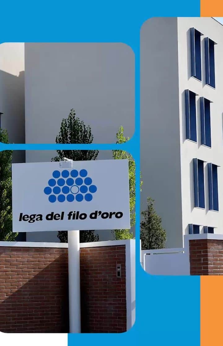 ステファノ・ソレンティーノのインスタグラム：「Ancora una volta a fianco della @legadelfilodoro  per sostenere insieme la realizzazione  del Nuovo Centro Nazionale che  accoglierà e curerà tanti bambini e le loro famiglie. Con un solo SMS al 45514 puoi contribuire anche tu. I bambini sordociechi  il tuo aiuto lo toccheranno con mano.  #unastoriadimani bellissima ❤️」