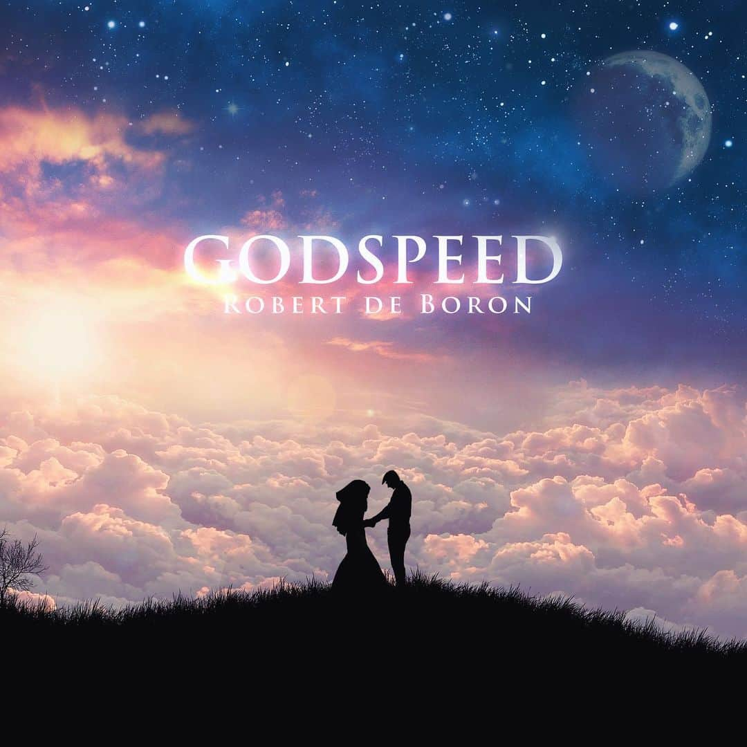 Robert de Boronのインスタグラム：「またまた突然ですが 10.27 0時 EP『GODSPEED』配信スタートです👍ちょっと贅沢4曲入りです🎹☺️全曲インストで癒されることまず間違いなす🍆お散歩やドライブ寝る時のお供などに聴いてもらえると喜び倍増です(⁎⁍̴̆Ɛ⁍̴̆⁎)ジャケもボロン作ﾃﾞﾌﾖ☺️  今しばらくお待ちください✨」