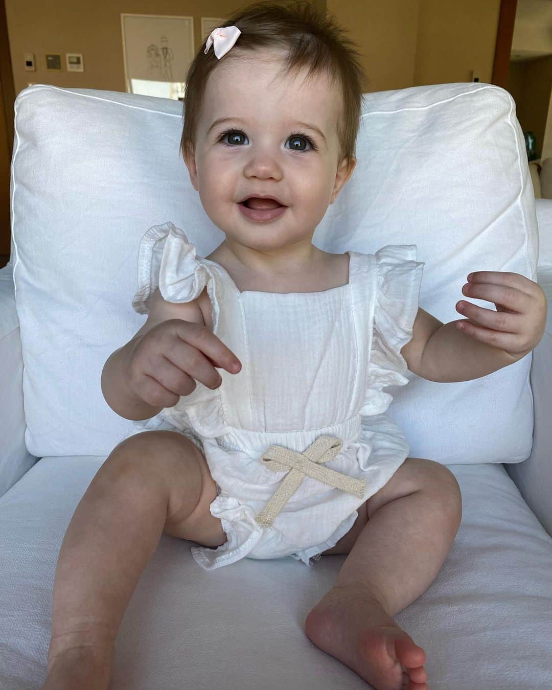 リアノン・ランゲラック（ミッチェル・ランゲラックの妻）のインスタグラム：「My cutie 🤍」