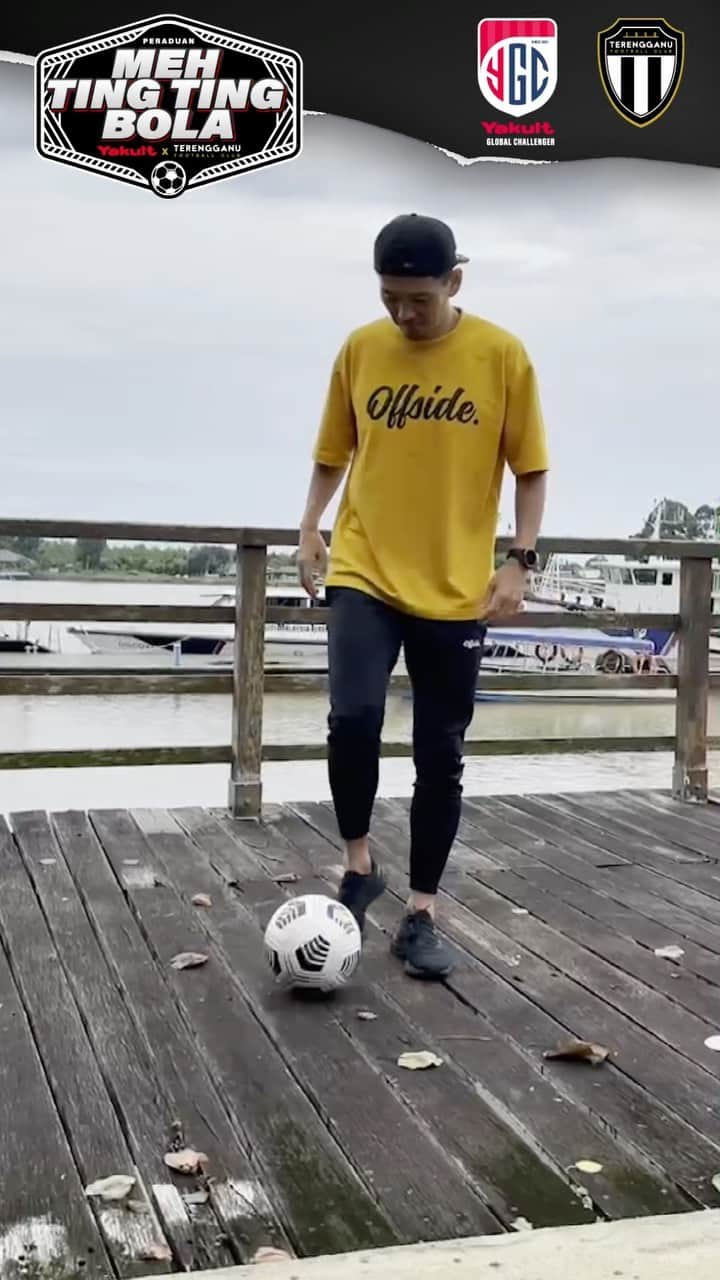 渡邉将基のインスタグラム：「MASO ADO LAGI NIH!   Kami mendengar permintaan anda 😌  Peraduan Meh Ting Ting Bola kini terbuka kepada adik-adik berumur bawah 15 tahun ✨  Sertai sekarang juga!  📅Tempoh peraduan: 1 – 31 Oktober 2021 👫 Peserta layak: Berumur bawah 15 tahun 🔗Terma & Syarat: https://yakult.com.my/meh-ting-ting-bola/  #MehTingTingBola #TerengganuFC #bebold」