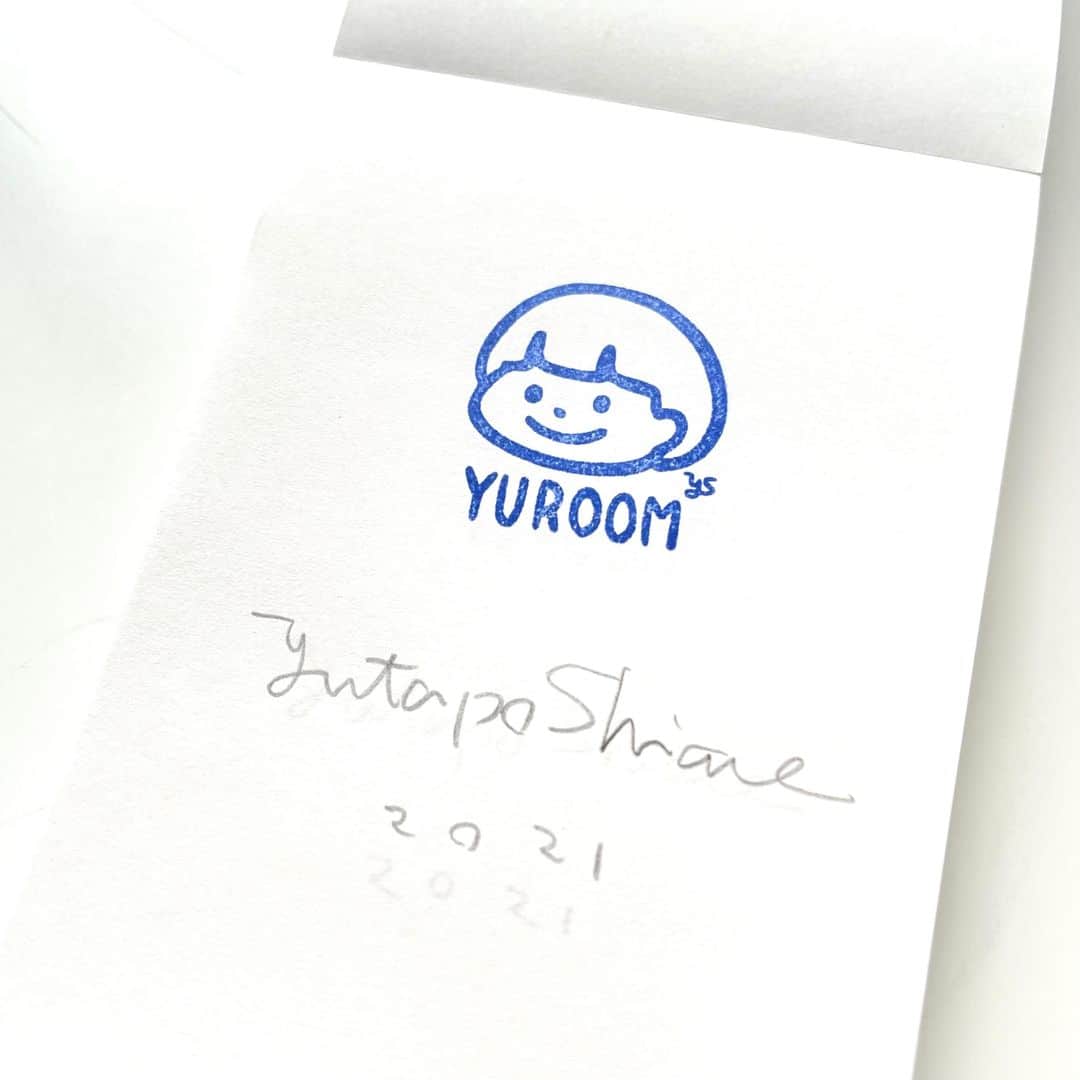 白根ゆたんぽのインスタグラム：「今回のTOKYO ART BOOK FAIR 2021 感染予防のためブースでのサインはできないとのことで、スタンプとサインを入れた別紙用意しておきます笑。 なくなっちゃったらすみません🙏   #TABF2021  #TABF2021_OfflineVenue」