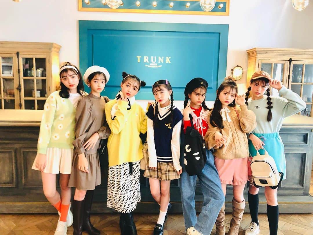 ニコ☆プチのインスタグラム：「👗✨  選抜私服7です🧏‍♀️🧏‍♀️ おしゃれ度も変顔も、いろいろとレベチ~~¡¡🤪💓  #有坂心花 #小松崎ふたば #滝口芽里衣 #土屋希乃 #星名ハルハ #星乃あんな #本多萌愛」