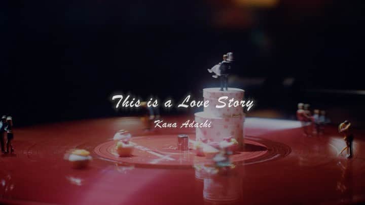 足立佳奈のインスタグラム：「「This is a Love Story」👦🏻👧🏻💕  新曲だよ。11月8日配信スタートです。  たのしみにしててね！」