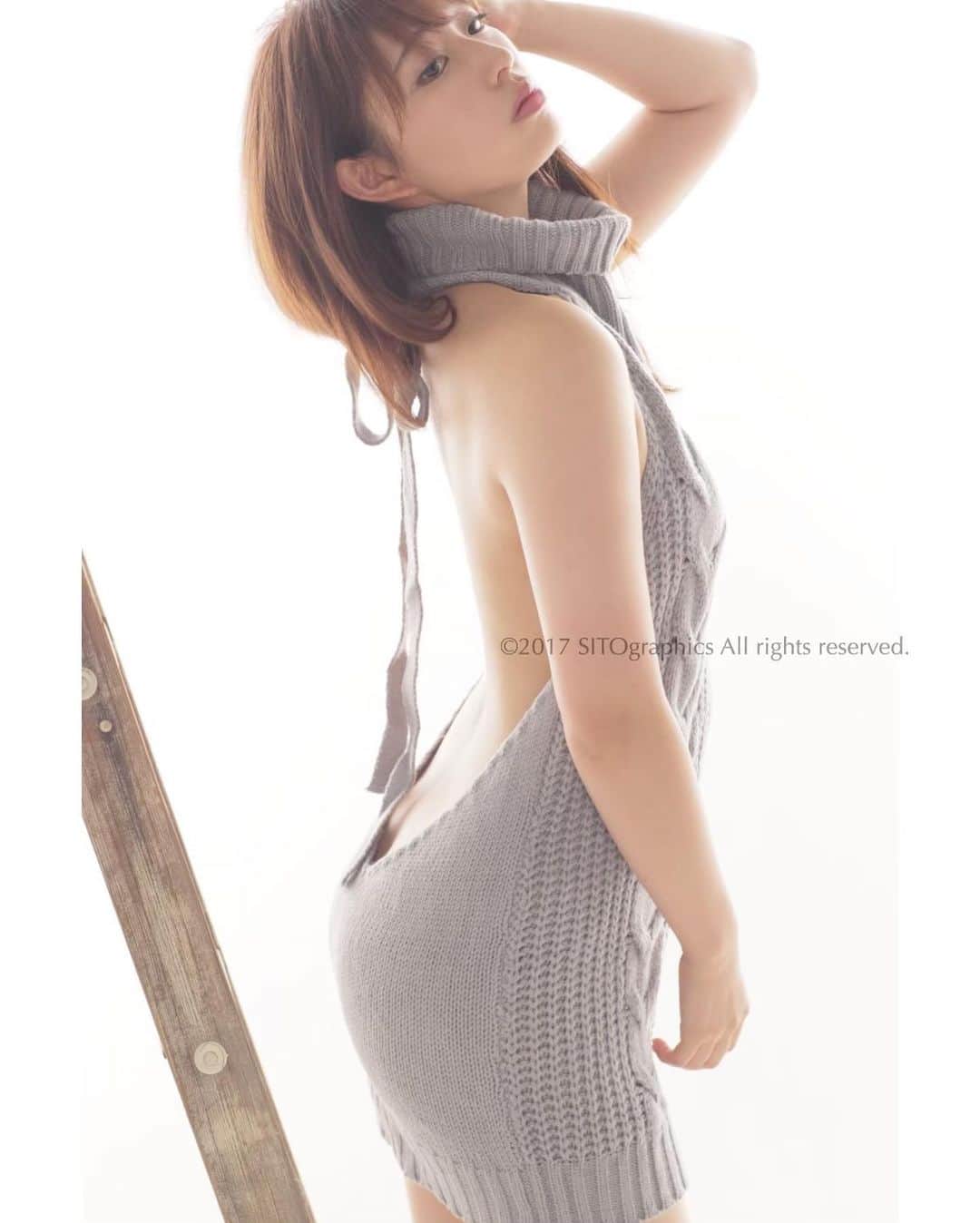 シト山口のインスタグラム：「真珠ちゃんの童貞を殺すセーター１号、２号、３号機の三種盛り 真珠ちゃんデジタル写真集は今月いっぱいで販売終了⁉️ まだ買ってない方は急いでね😆  model 真珠 Maju  衣装 #童貞を殺すセーター photo SITO yamaguchi 80ページ分 ダウンロード販売 税込1,320円  購入はこちらから https://sitographics.base.shop/  #model #make #fashion #hairmake #hasselblad #photo #profoto #shoot #ハーフモデル #instafollow #フォロー #いいね #モデル #美脚 #美人 #美肌 #美白 #小顔 #スタイル #ヘアメイク #メイク #ポートレート #ファッション #ビューティー #作品撮り #molasoftlights #写真好きな人と繋がりたい  ©︎2021 SITOgraphics all rights reserved.」
