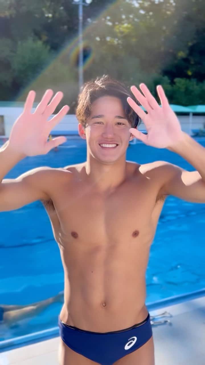 荒井陸のインスタグラム：「明日から水球日本選手権始まります。  無観客での開催ですが、 YouTubeなどで配信を見て頂けると嬉しいです!!」