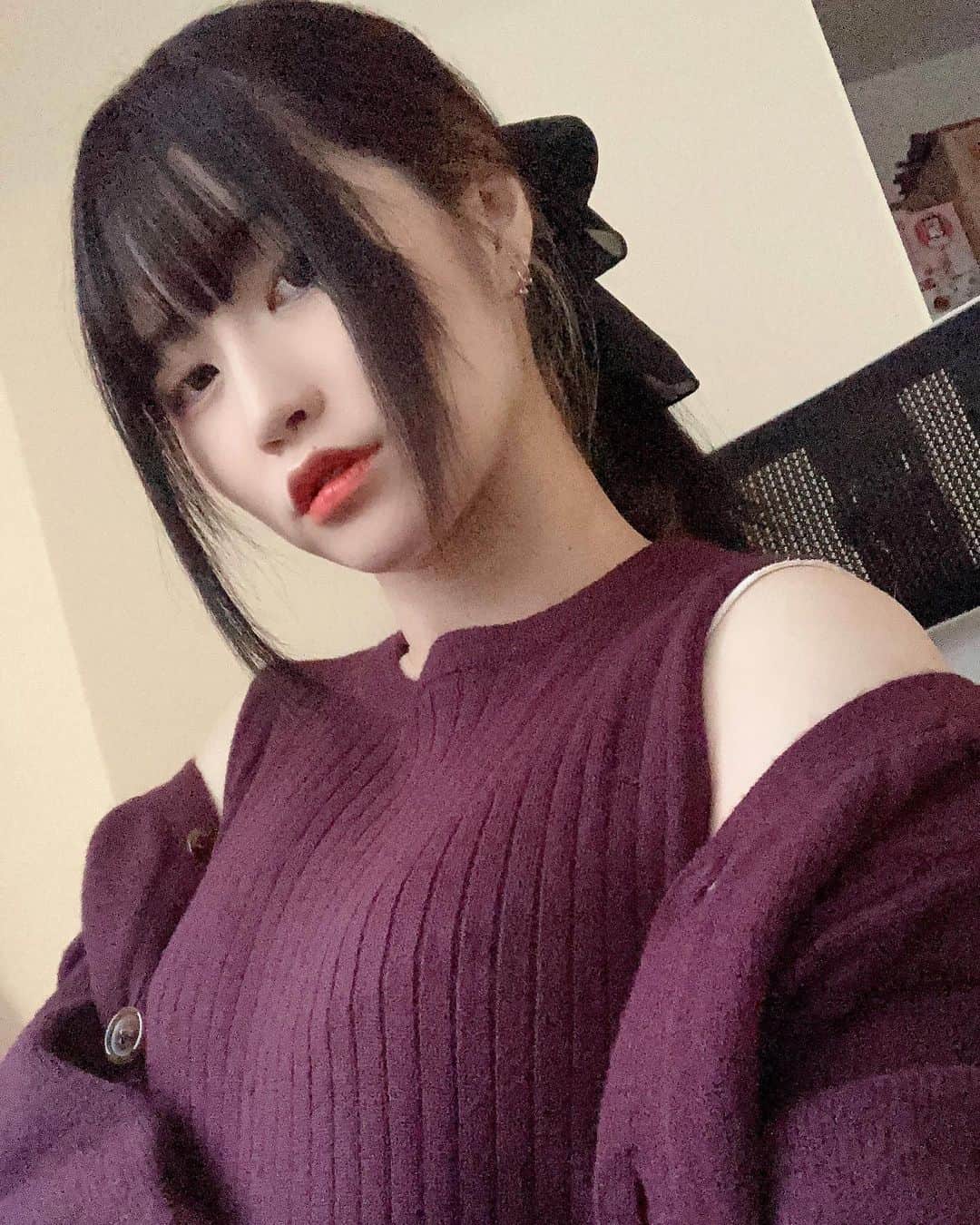 寝室のどかのインスタグラム：「ちゃんと生きてる🐶」