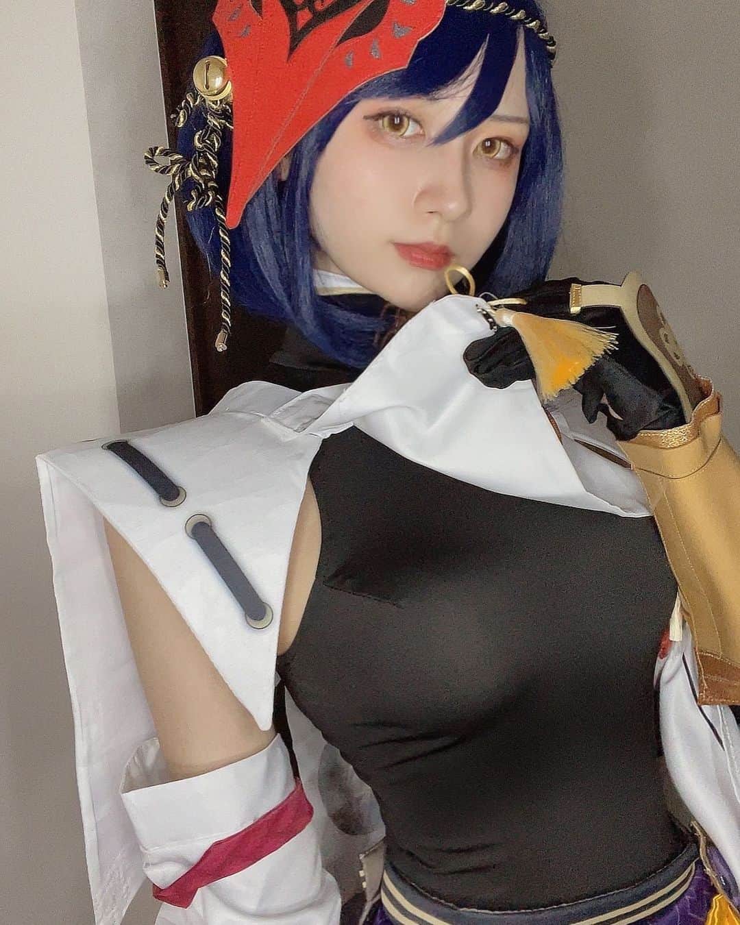 てーらのインスタグラム：「私に任せろ……  #kujousara #kujousaragenshin #九条裟羅  #九条裟羅コスプレ  #genshinimpactcosplay  #genshinimpact #原神コスプレ #原神  #角色扮演  #原神角色扮演   ‪‪#cosplay_style #大学生 #フォローミー #followｍe #japanesegirl #女子大生 #カメラマン募集 #カメラマンさんと繋がりたい #被写体になります #被写体モデル   #カメラマン募集 #カメラマンさんと繋がりたい #被写体になります #被写体モデル #被写体希望 #cosplay #コスプレ」