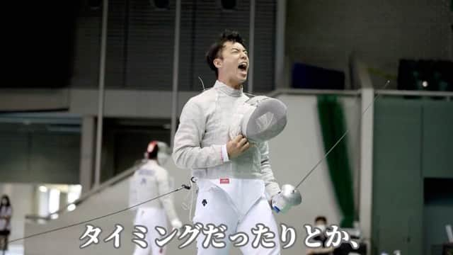 徳南堅太のインスタグラム：「全日本ファイナリストのインタビューをしてもらいました🎤  @fje_fencing にも掲載されております🤺 ぜひご覧下さい💁🏻‍♂️  #徳南堅太 #全日本選手権 #final #決勝 #六本木 #abematv   ♦︎大会スポンサー #エイブル #NTT西日本 #ドラクエウォーク #オリエンタル酵母興業 #DESCENTE #inゼリー  ♦︎協会スポンサー #突け心を #fencing #フェンシング #JAL #NISSAN #SLcreations #キンライサー #KOWA #やまや #長谷工グループ #トレンドマイクロ #三洋紙業  #デサント #協和発酵バイオ  #プロパティーエージェント #共同カイテック #うなぎ四代目菊川」