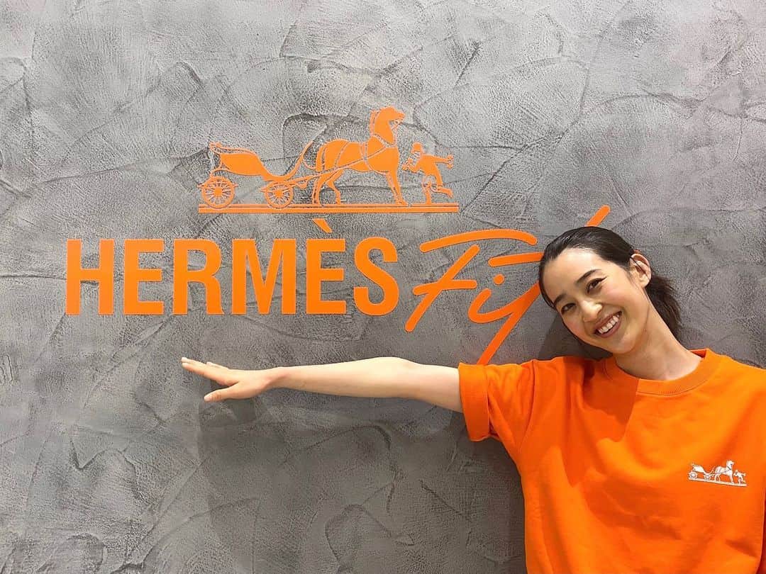 青野楓のインスタグラム：「明日より、HermèsFitのイベントでkarateのコーチを努めます！🧡  ぜひ、遊びに来てください😊 (イベントは予約制となります)  #hermesfit #hermes #エルメスフィット#karate#空手#トレーナー」