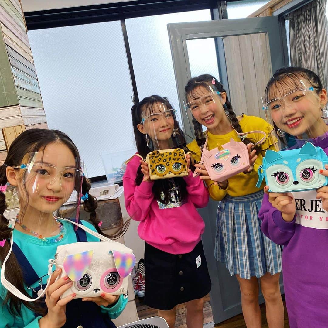 ニコ☆プチのインスタグラム：「. . #パースペッツパーティーオーディション 応募は11月1日(月)まで🐾💨 @purse_pets_segatoys  . https://segatoys.com/special/pursepets . #パースペッツ #ニコプチ . #飯尾夢奏 #土屋希乃 #星名ハルハ #星乃あんな .」
