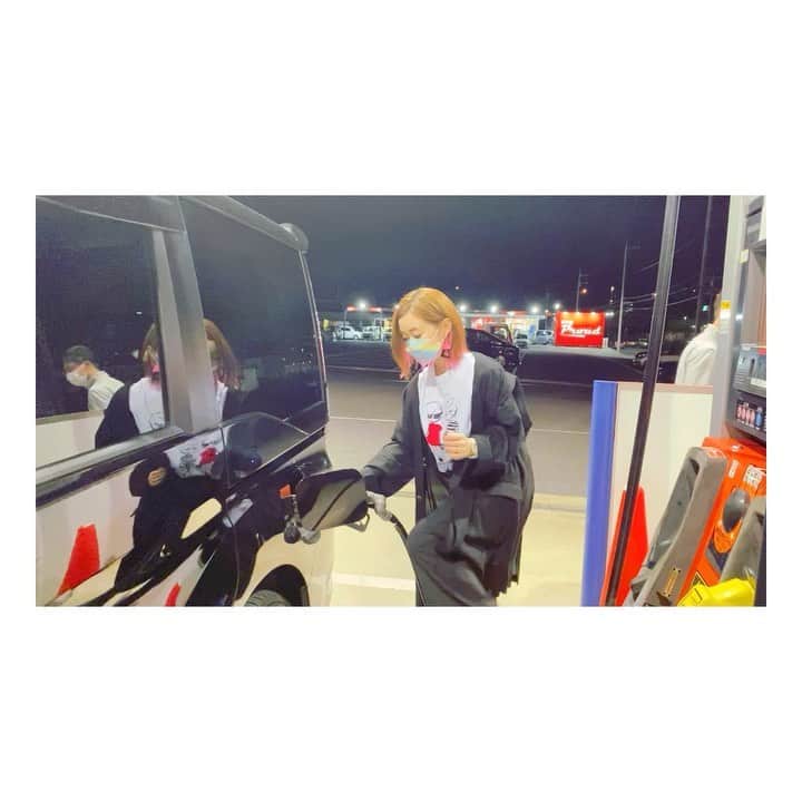 荒牧陽子のインスタグラム：「おまけ⛽️✨」