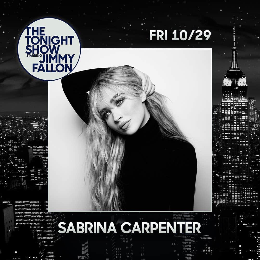 サブリナ・カーペンターのインスタグラム：「tonight w ma boi jimmy」