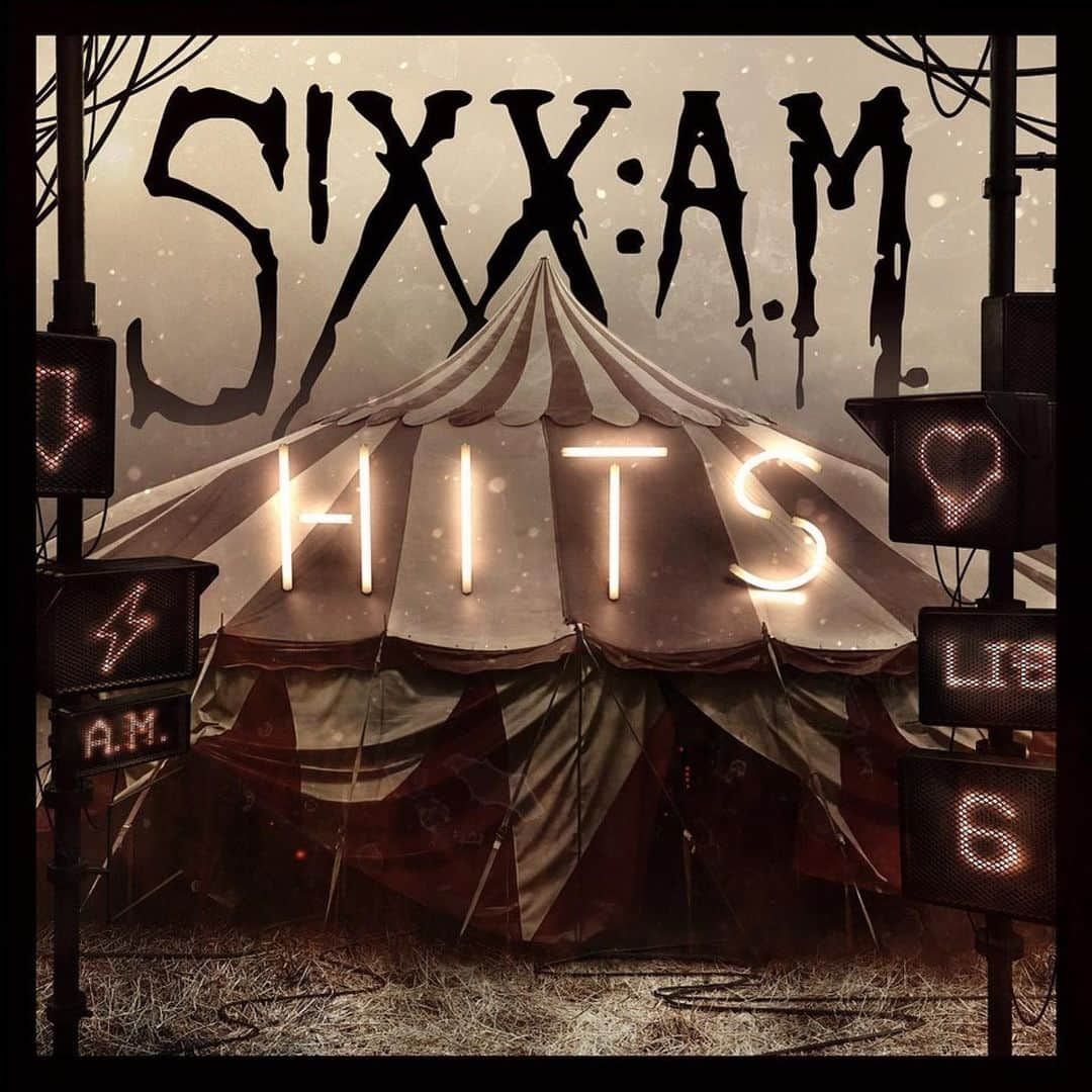 SIXX:A.M.のインスタグラム：「SIXX: AM ‘HITS’! What songs are your favorites? Hit the link in bio to listen now!   #sixxam」