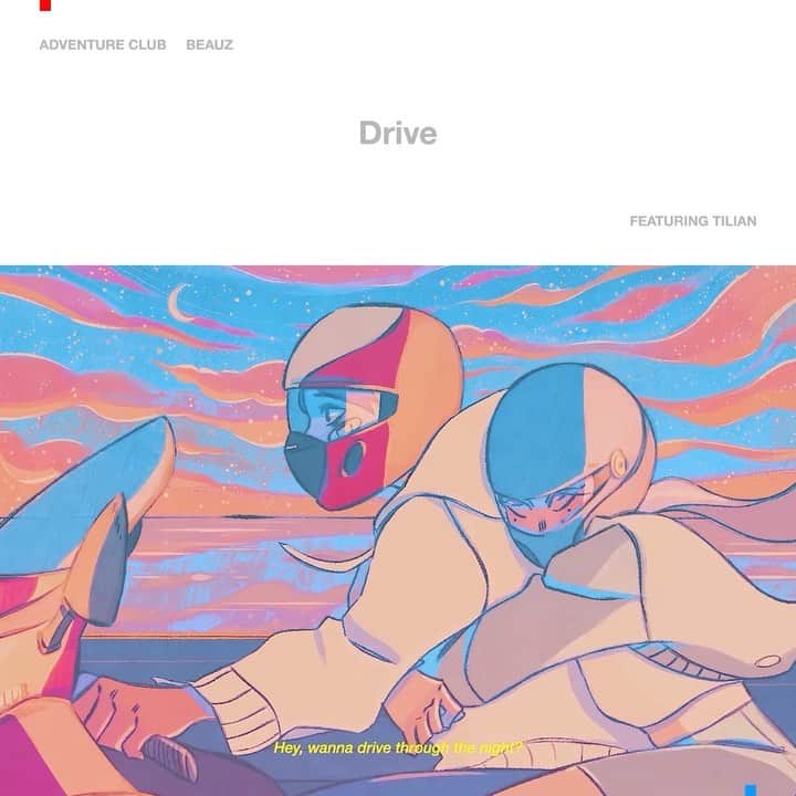 Adventure Clubのインスタグラム：「‘Drive’ is OUT🚘😍 // drop a 🚘 if you’ve heard it // peep the link in our bio to stream!」