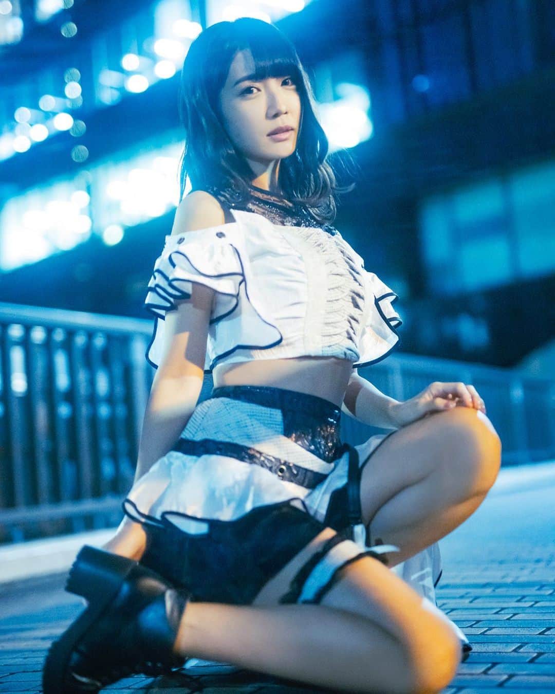 天羽希純のインスタグラム：「[新衣装]#2i2 No.005 天羽希純  #アイドル #アイドル衣装」